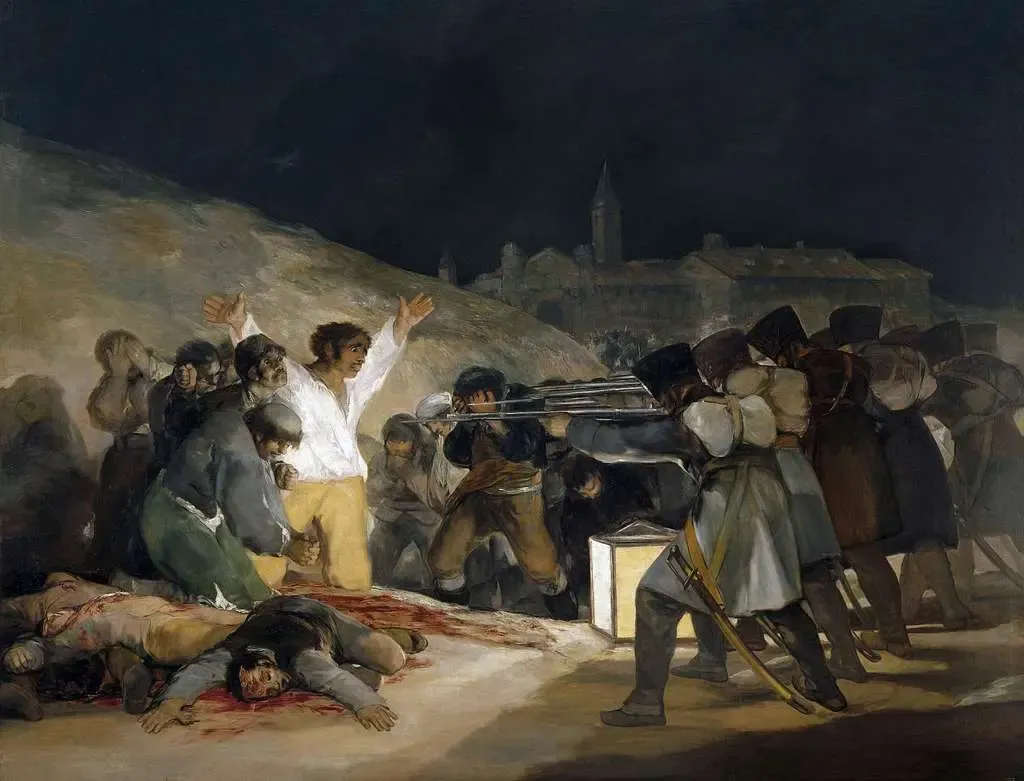 "The Third of May 1808 in Madrid" by Francisco de Goya