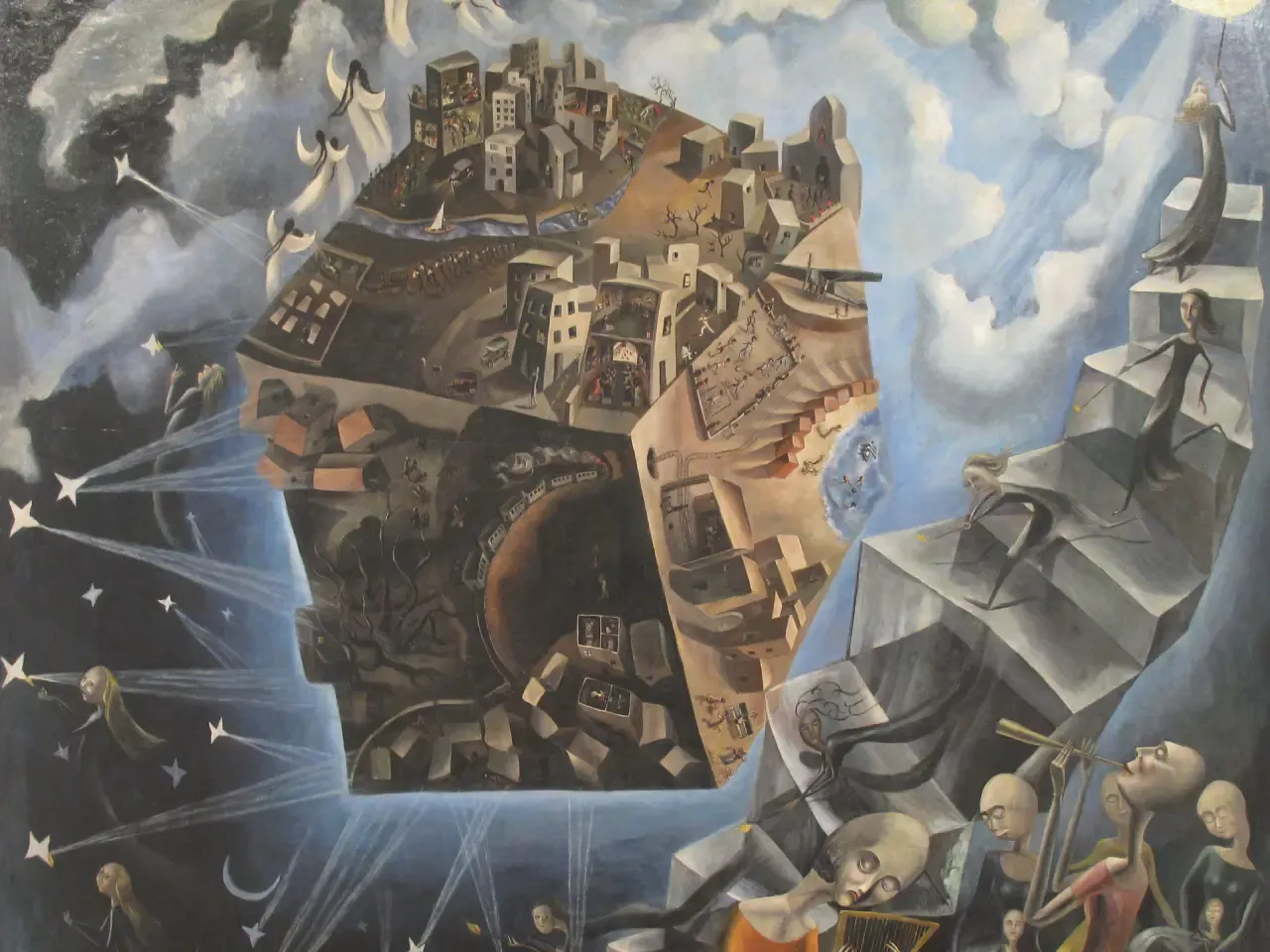 "A World" by Ángeles Santos Torroella