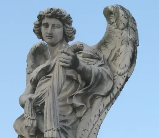 Angel with the Whips statue