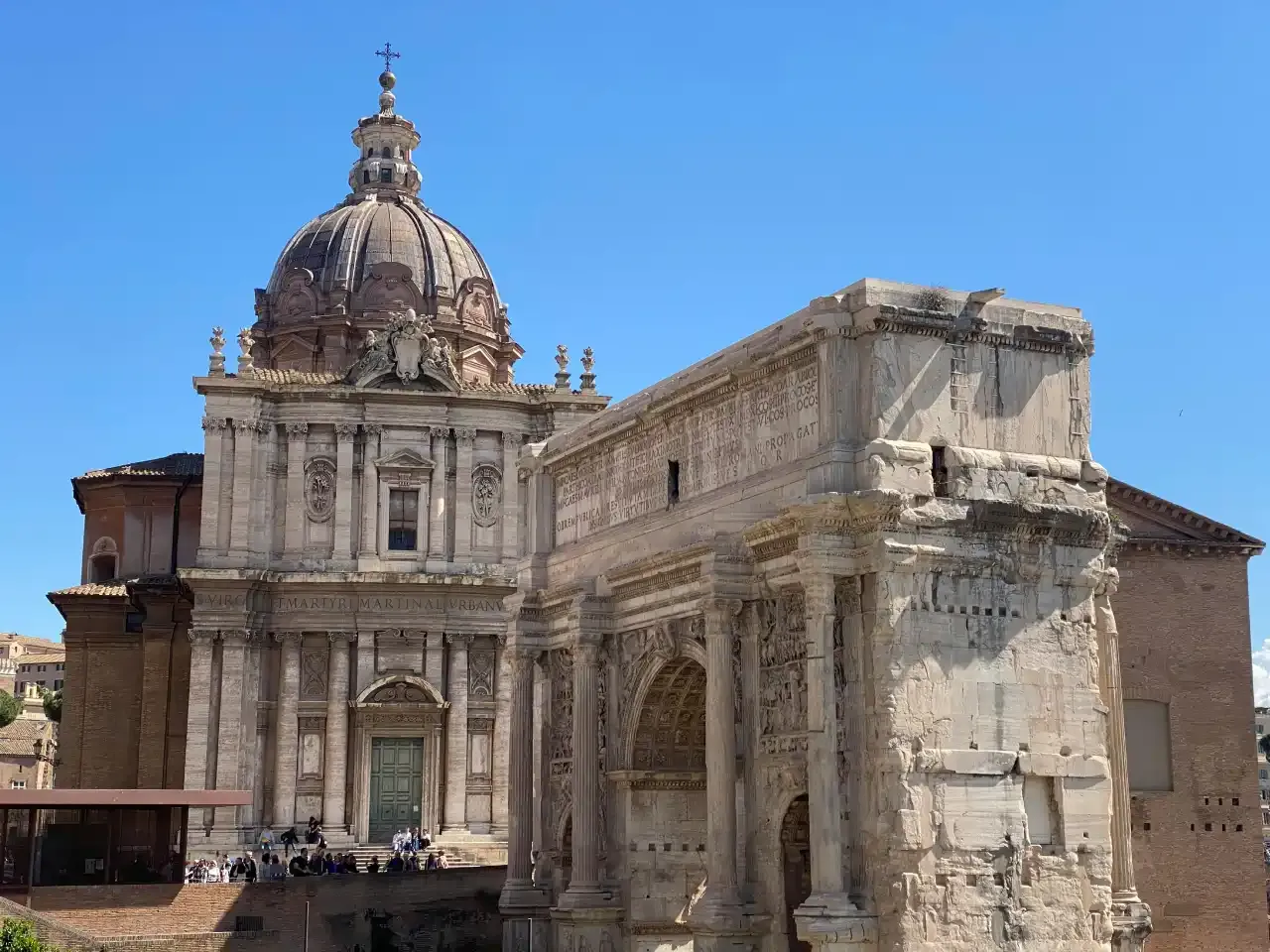 The Arch of Septimius Severus