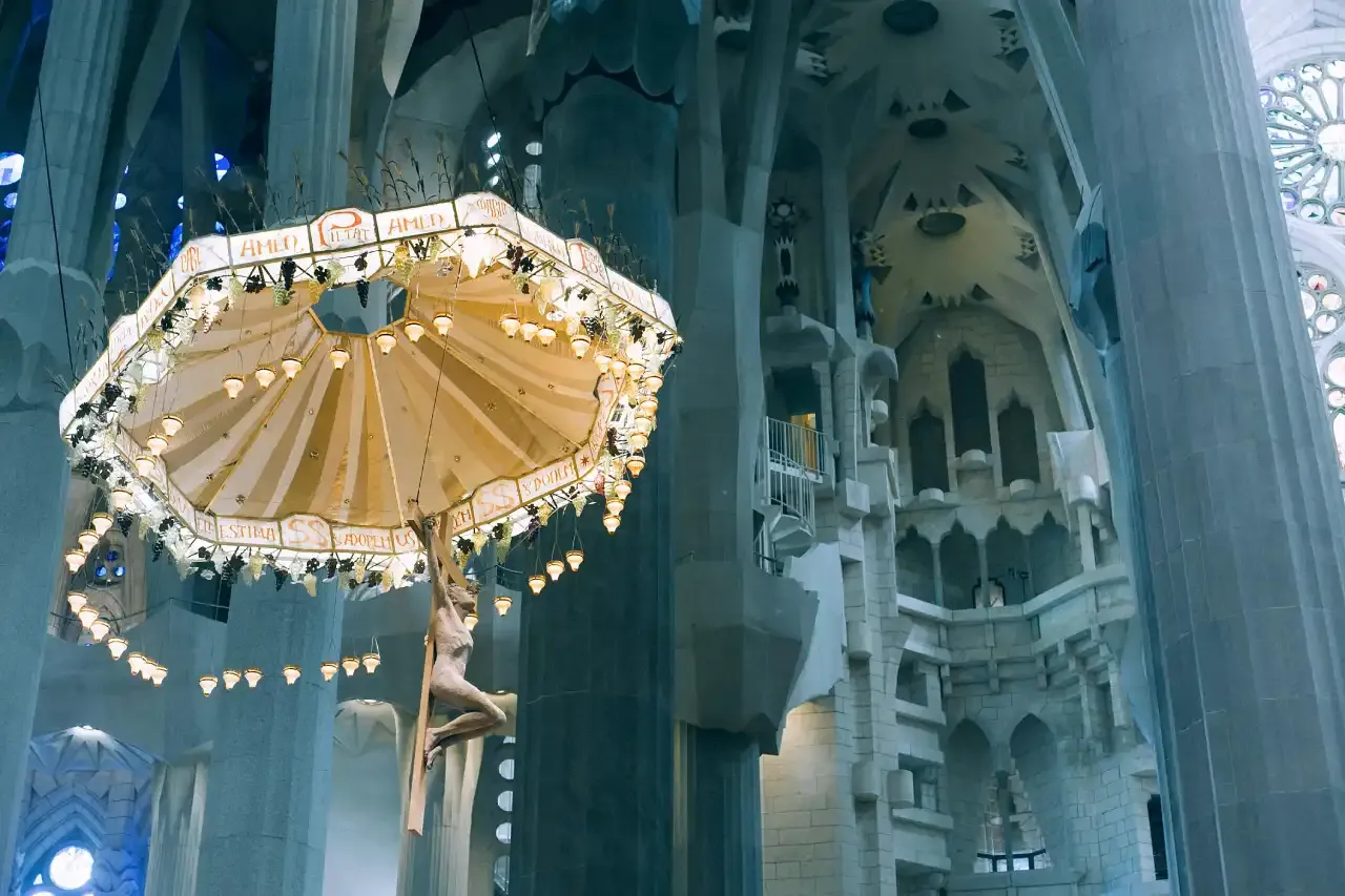 Baldachin of the Sagrada Familia