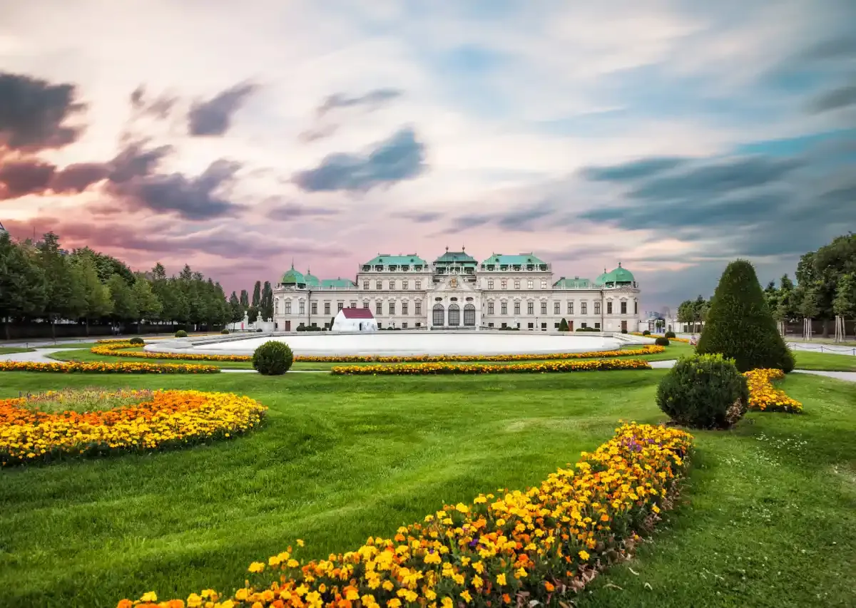 Belvedere Palace gardens