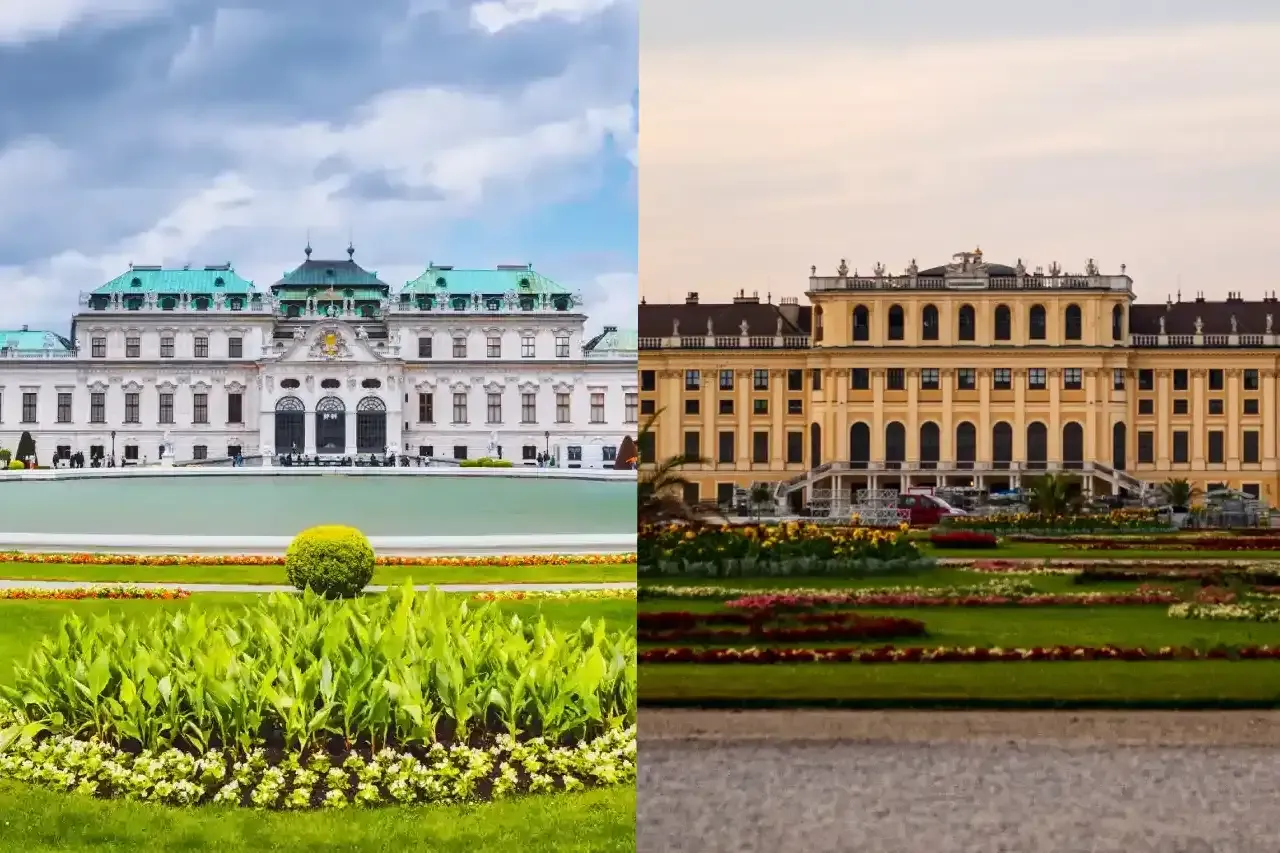 Belvedere Palace vs. Schönbrunn Palace
