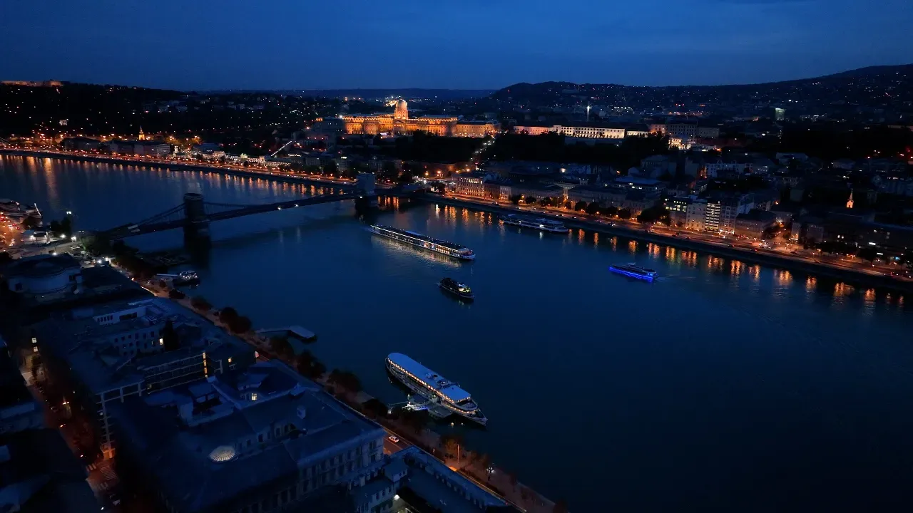 Budapest at night