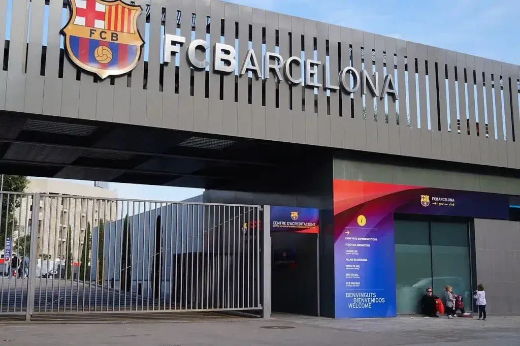 Camp Nou entrance