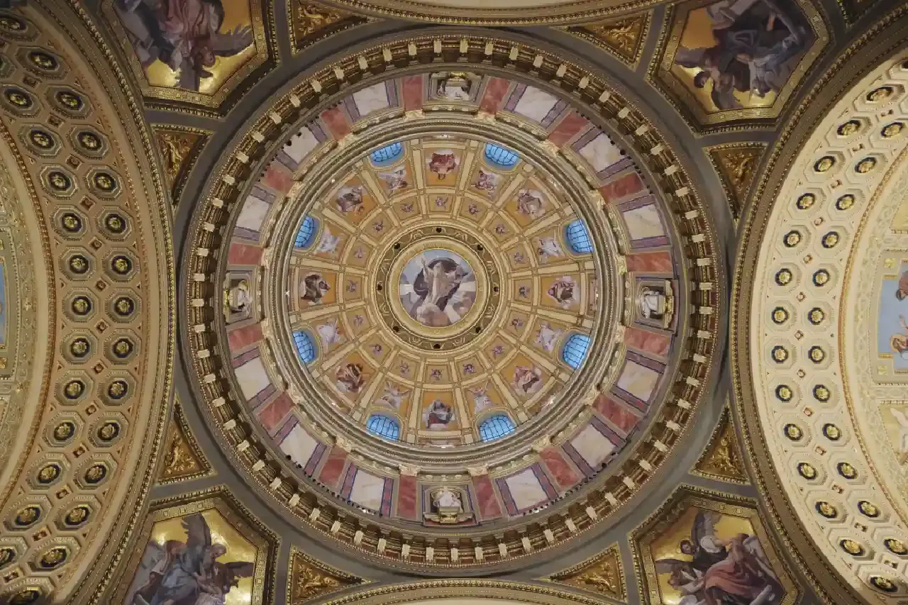 Ceiling of St. Stephen's Basilica