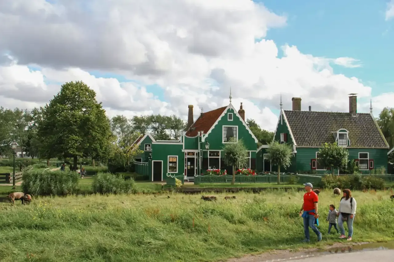 Day Trip to the Zaanse Schans Windmills, Edam, Volendam and Marken