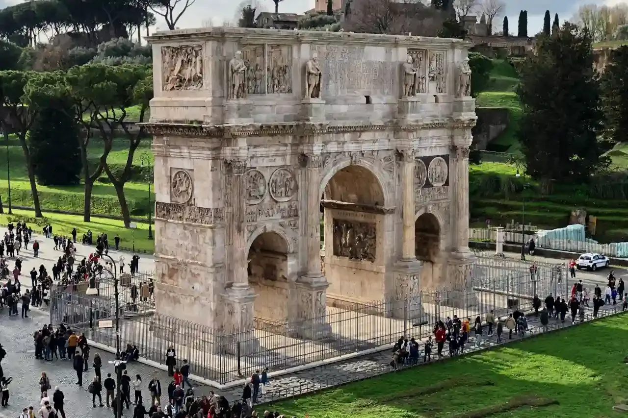 Dimensions of the Arch of Constantine