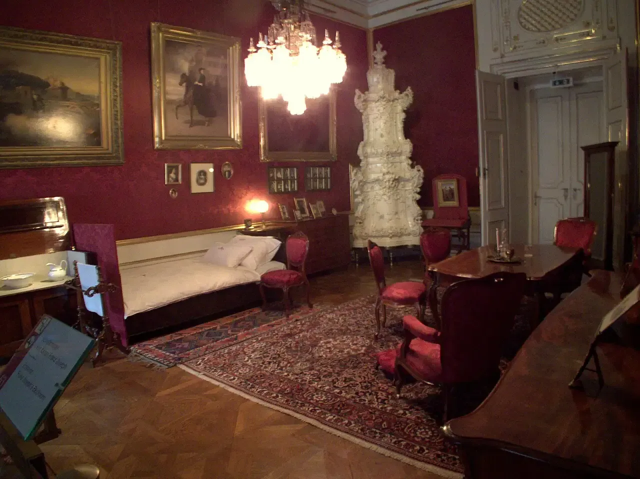 Emperor Franz Joseph I's bedroom