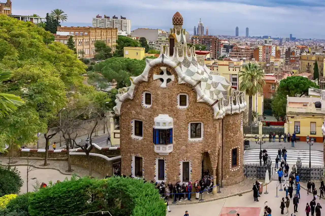 Entrances to the Park Güell