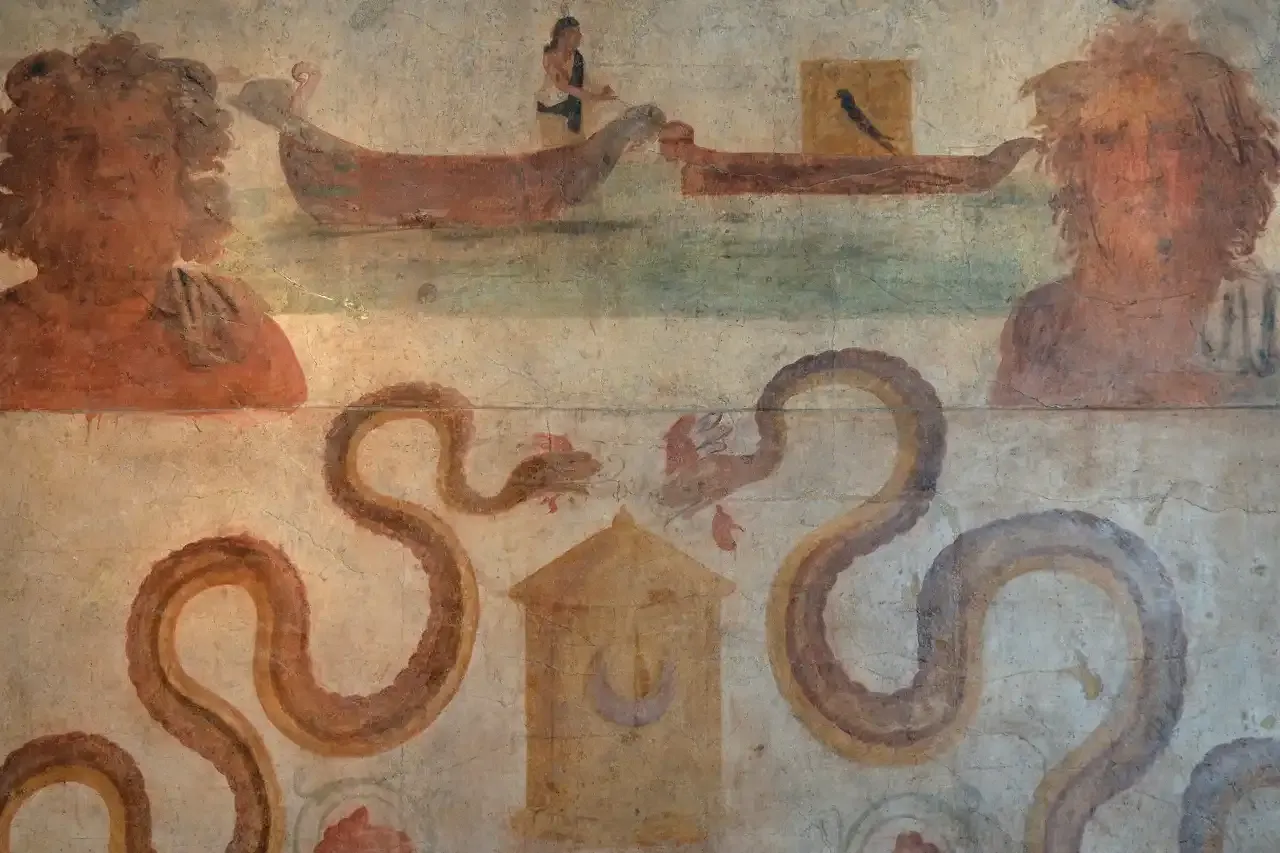 Fresco from the Temple of Isis