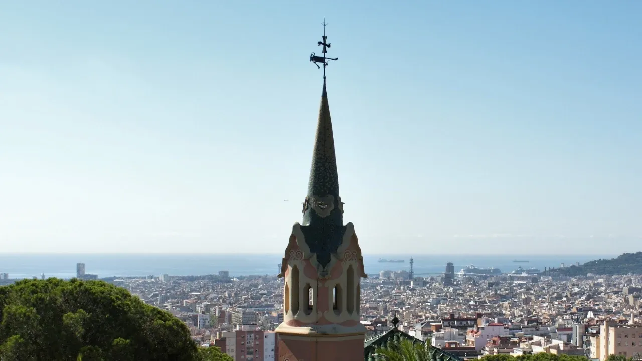 Gaudí House Museum weathervane