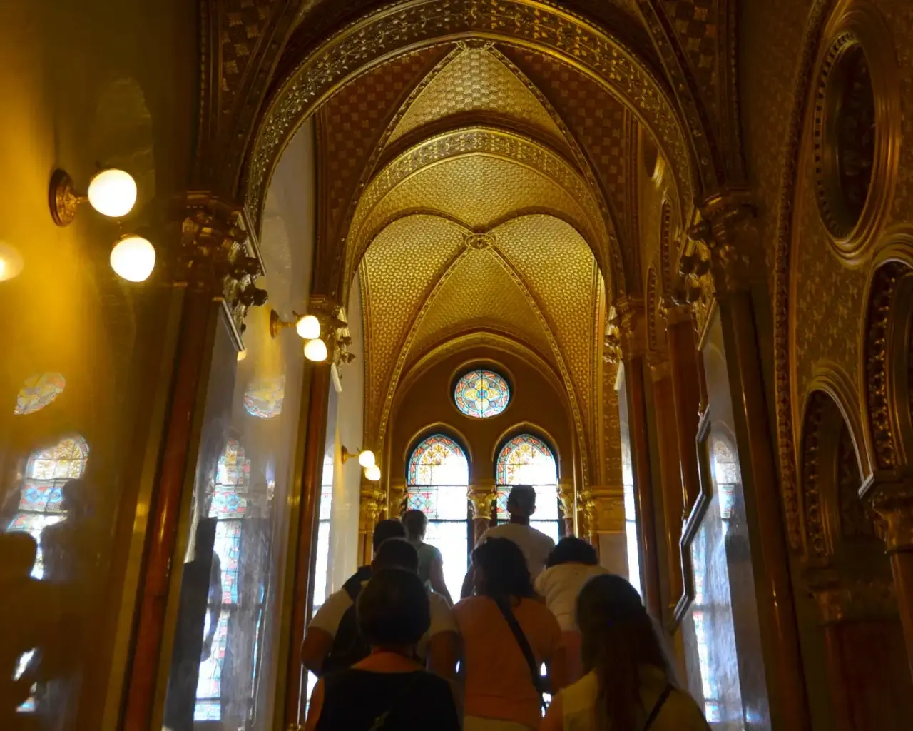 Golden staircase XVII, Hungarian Parliament Building