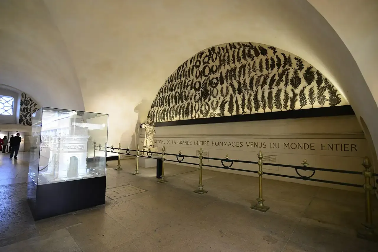 Interior of the Arc de Triomphe