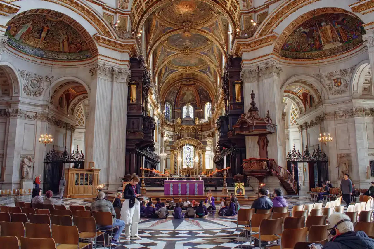 Interior of St Paul's Cathedral
