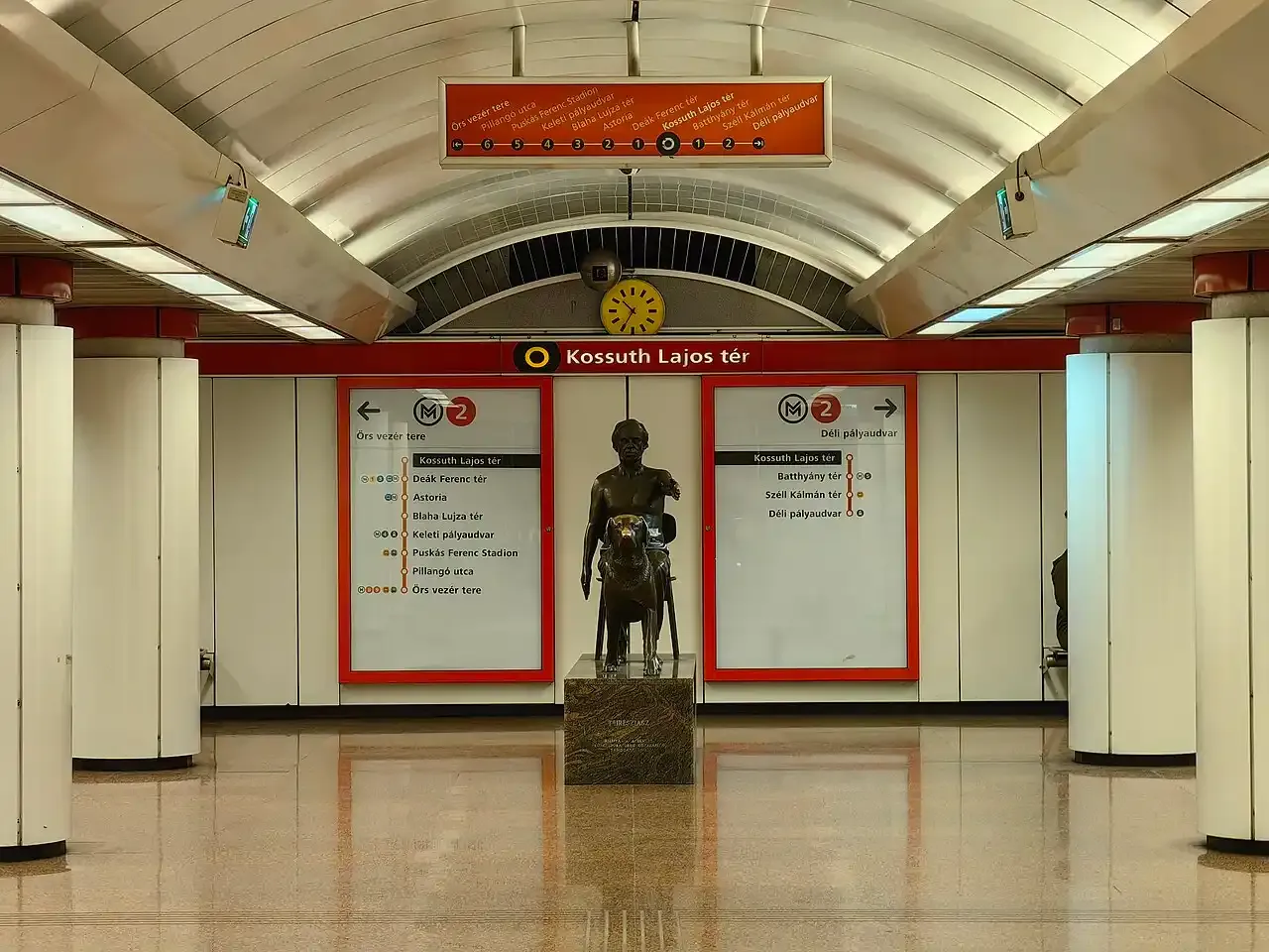Kossuth Lajos tér metro station