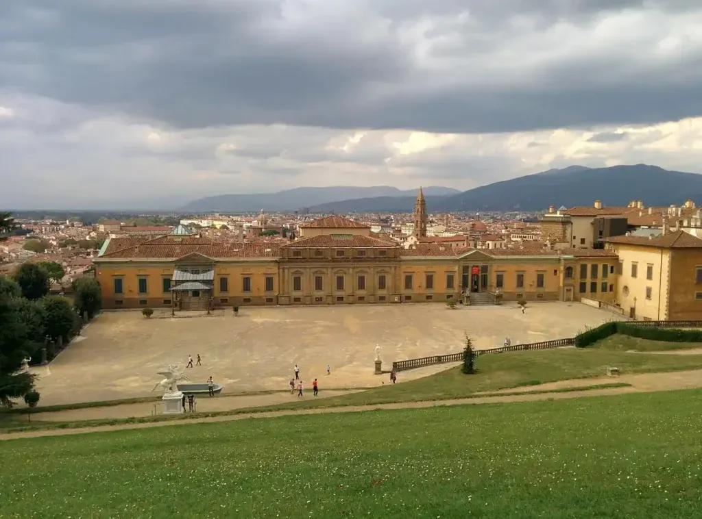 Landscape of Palazzo Pitti