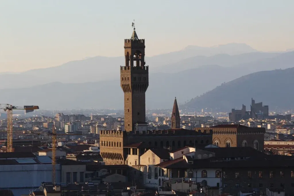 Landscape of Palazzo Vecchio