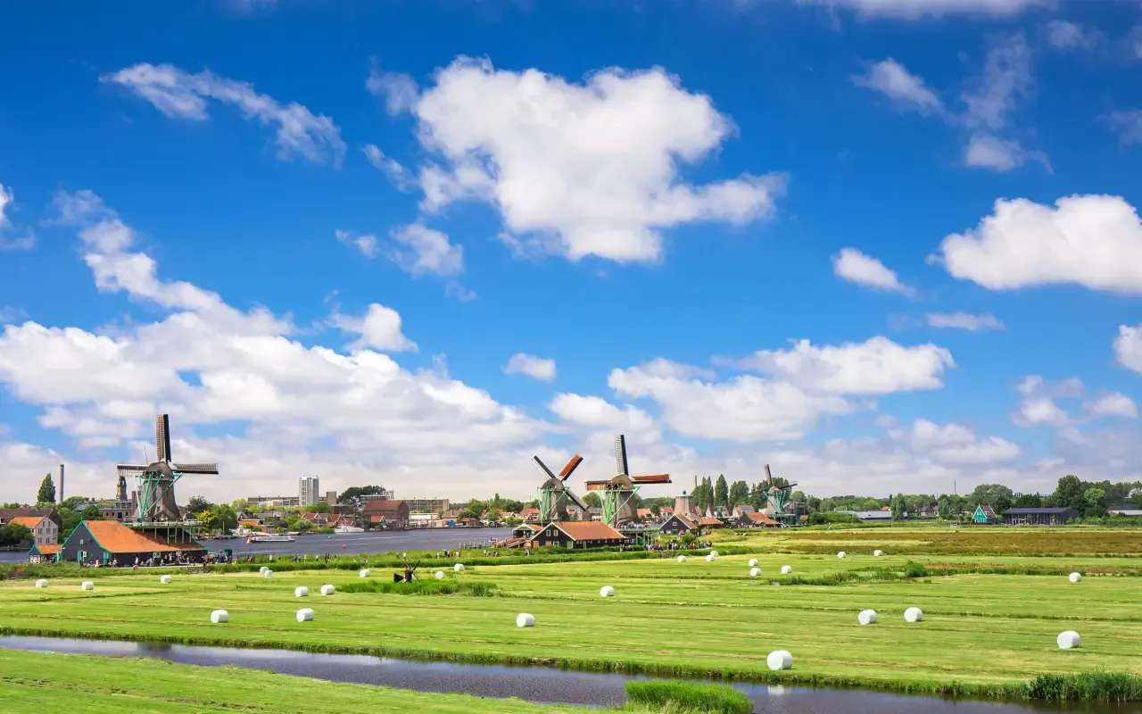 Landscape in Zaanse Schans
