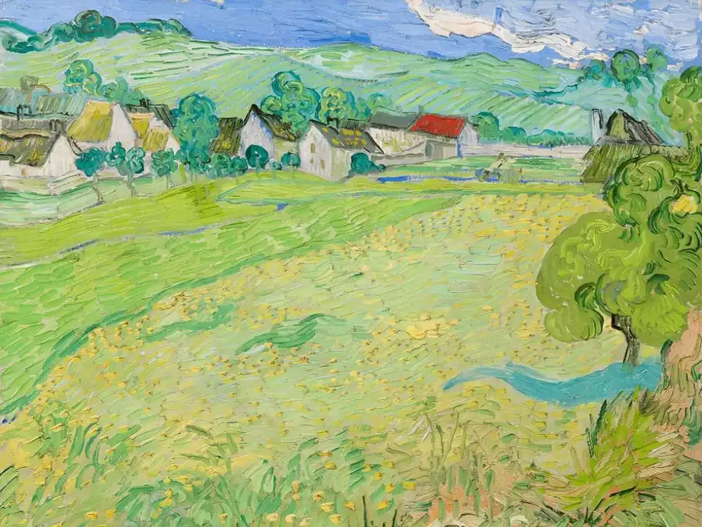 "Les Vessenots in Auvers" by Vincent van Gogh