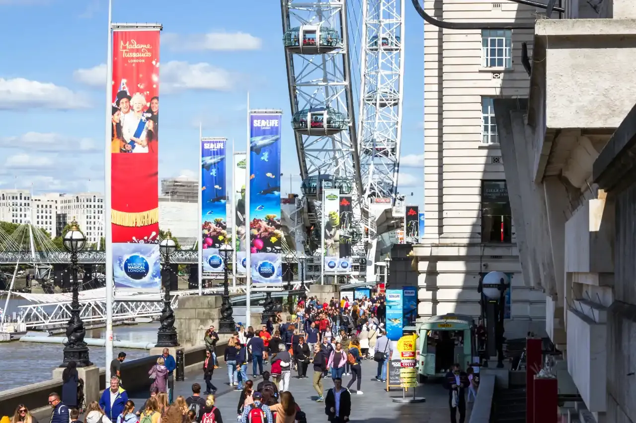 London Eye entrances