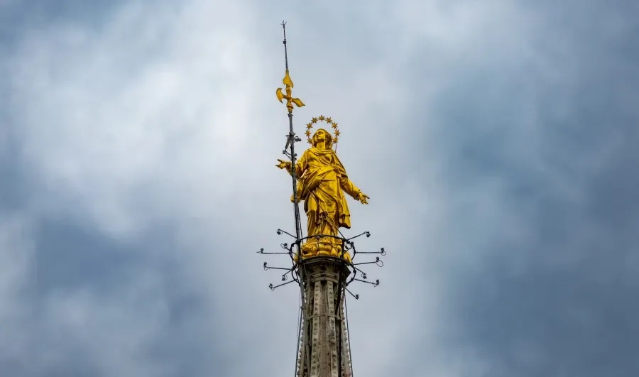 The Madonnina of the Duomo Milan