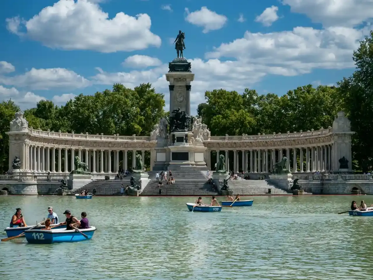 Madrid in summer
