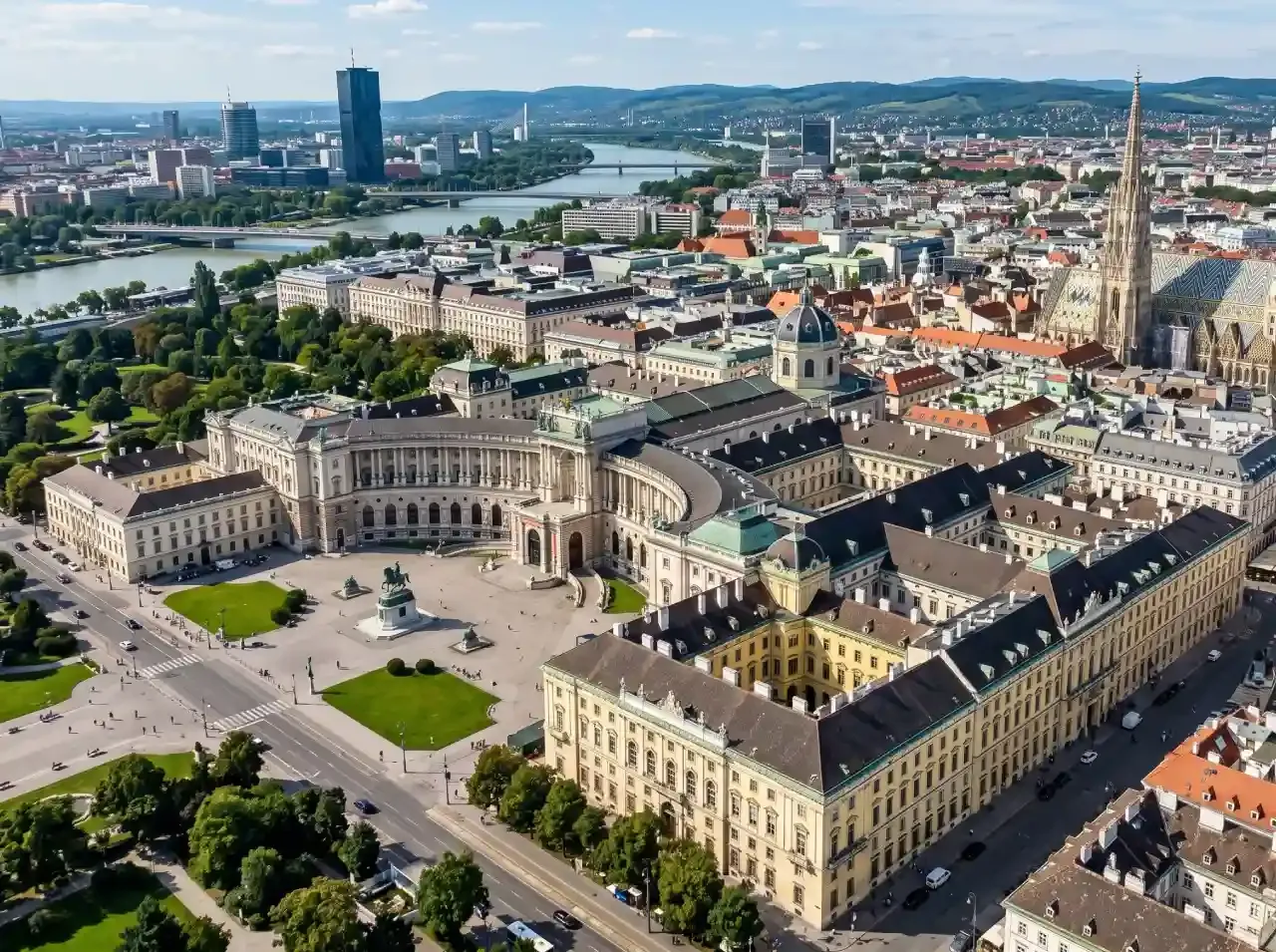 Map of Hofburg Palace