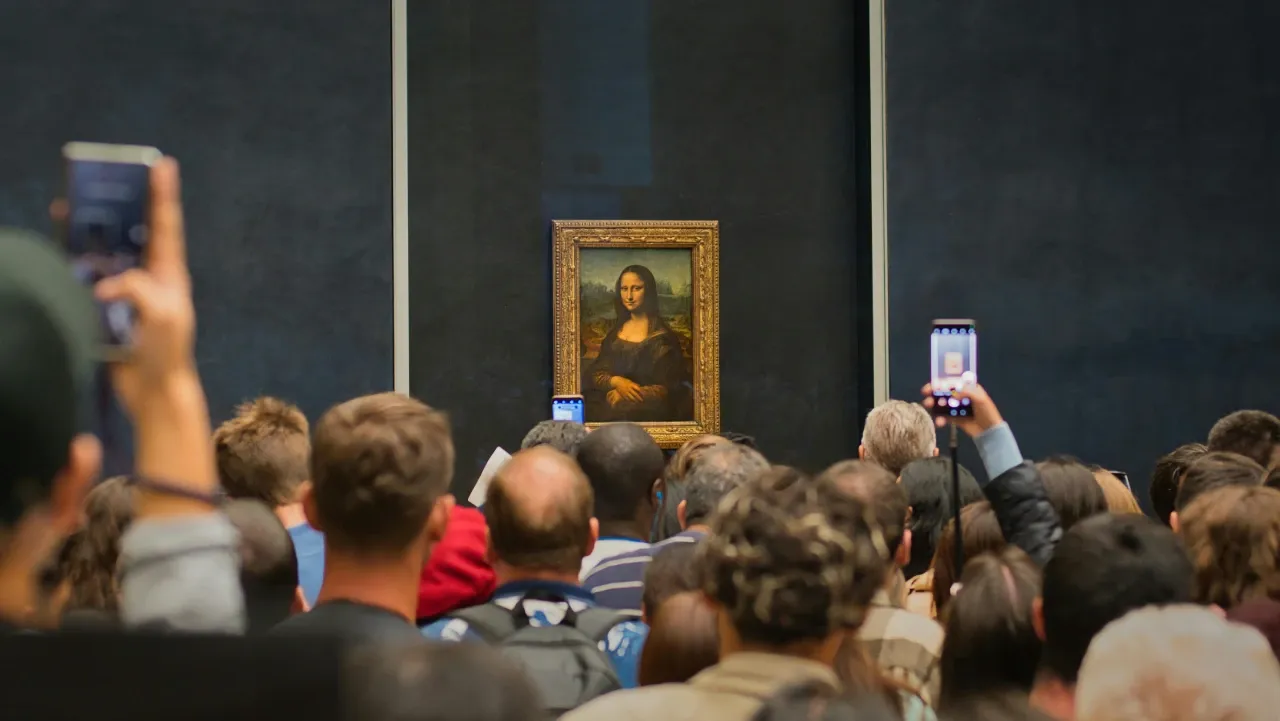Mona Lisa in the Louvre Museum