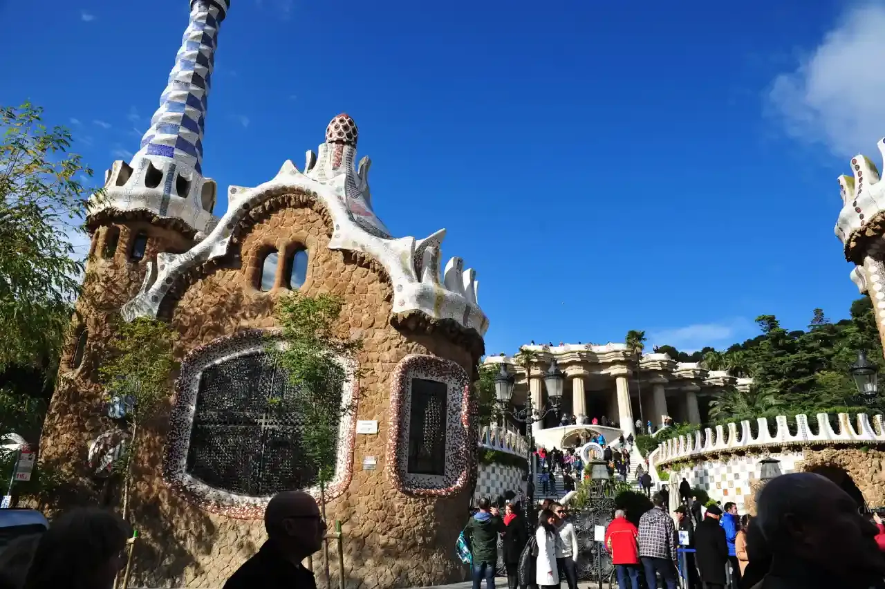 Park Guell Carrer d'Olot entrance