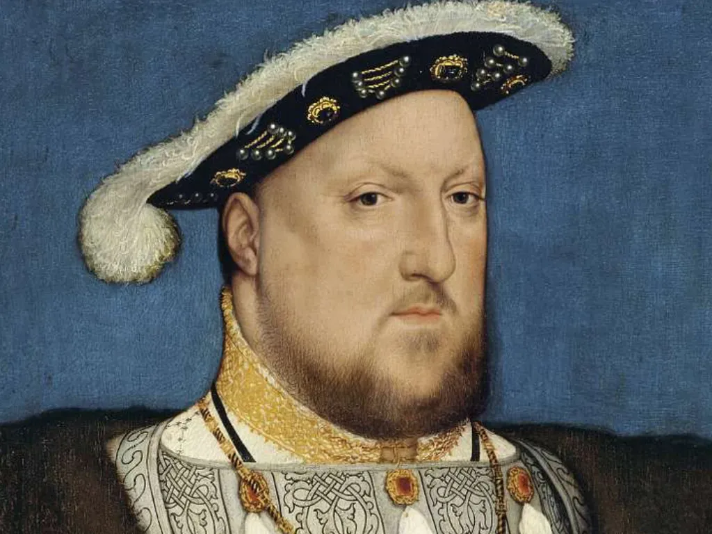 "Portrait of Henry VIII of England" by Hans Holbein the Younger
