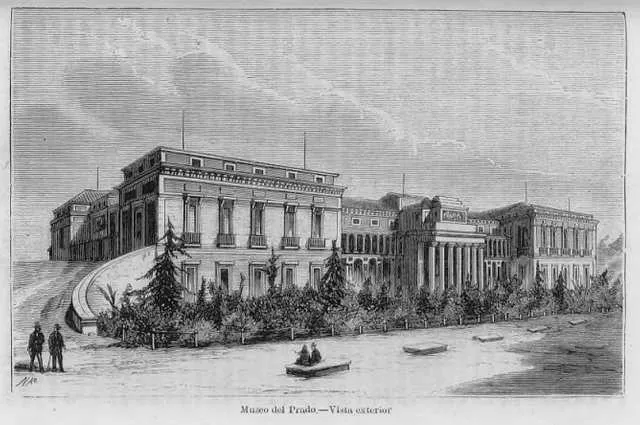 Prado Museum in 1876