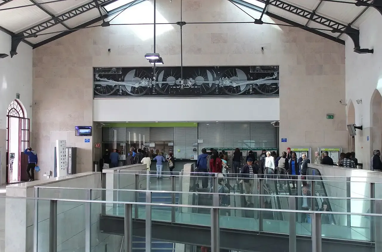 Rossio metro station Lisbon