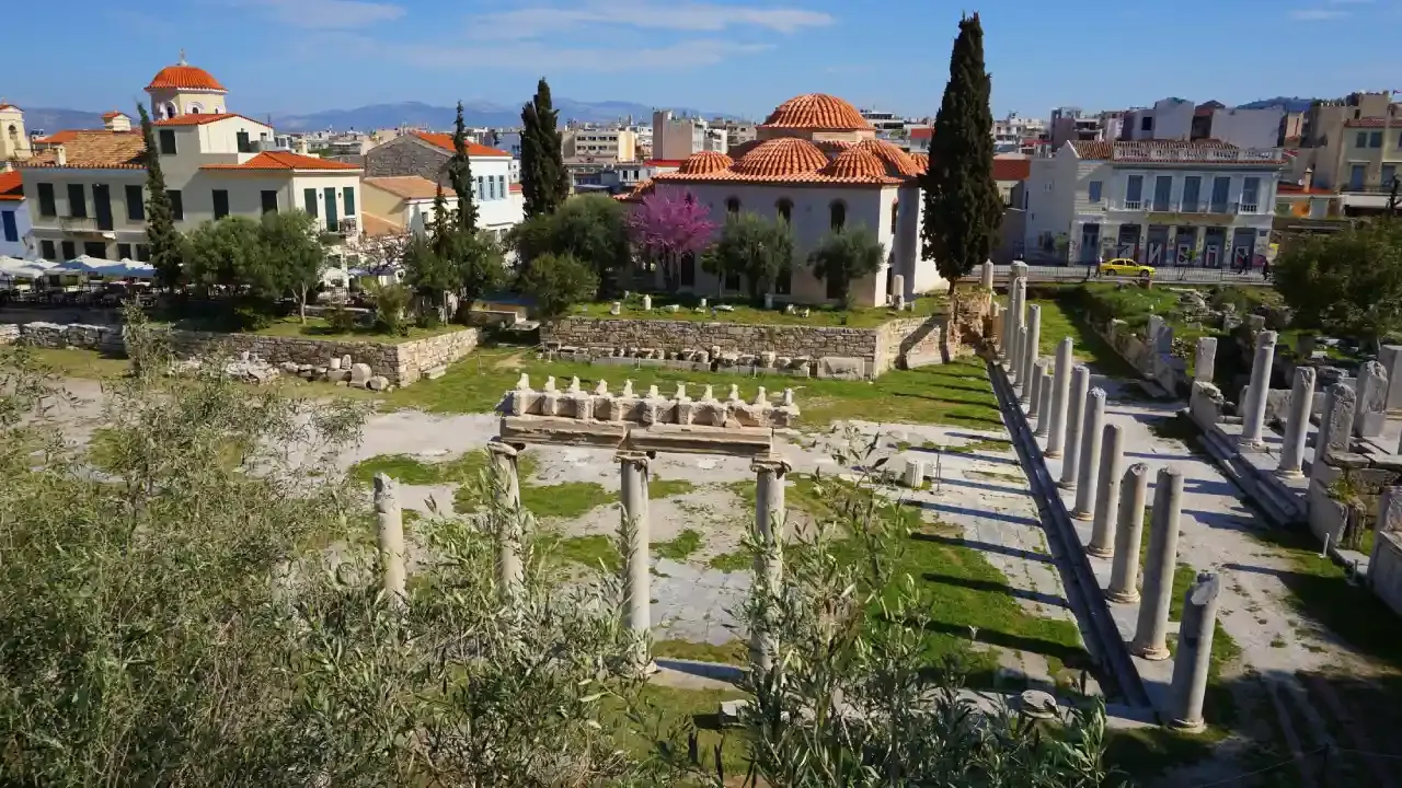 Ruins of the Roman agora