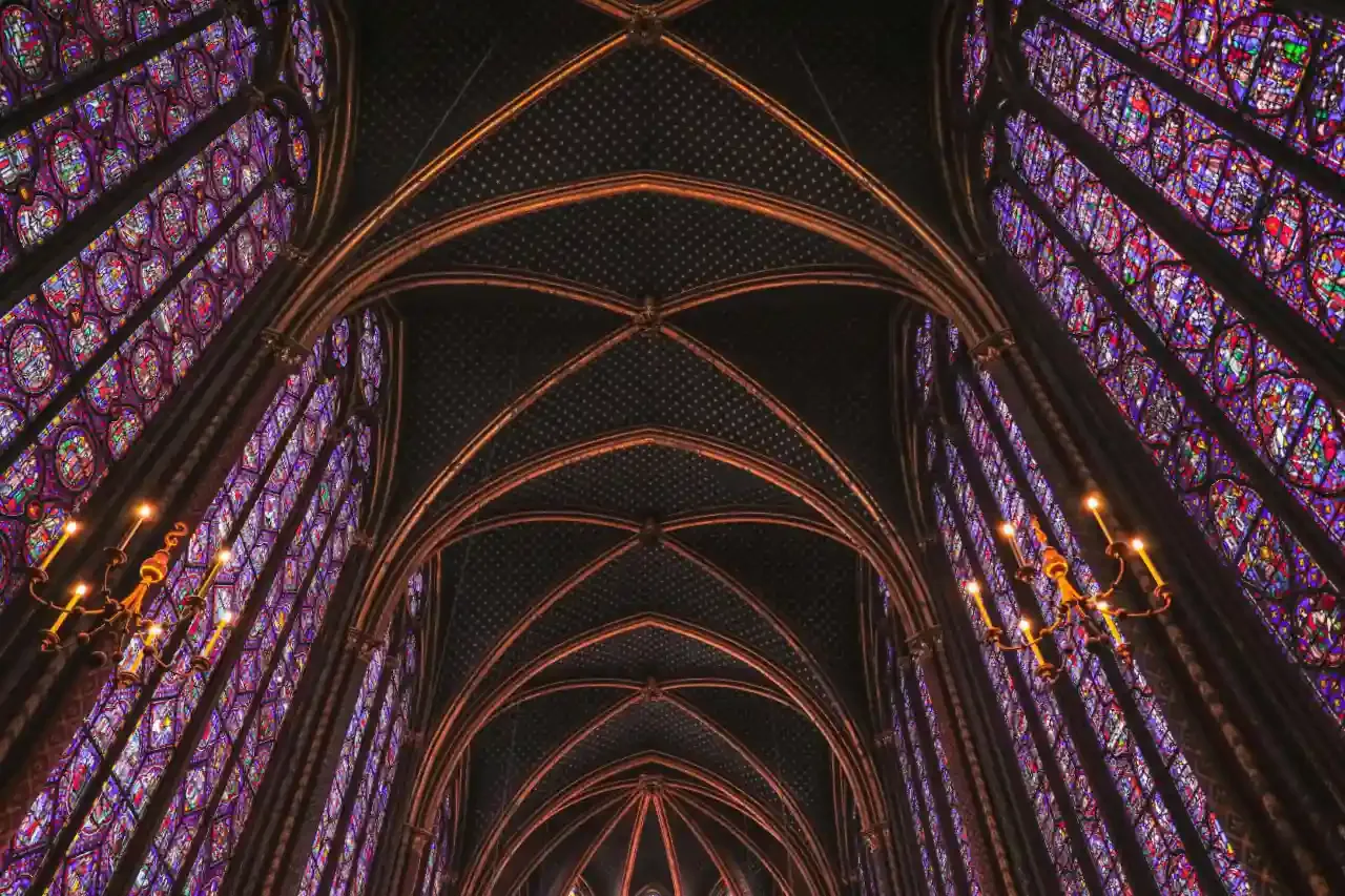 Sainte-Chapelle’s ceiling