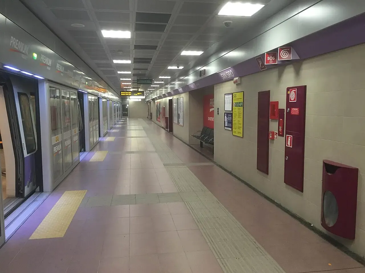 San Siro Stadium metro station