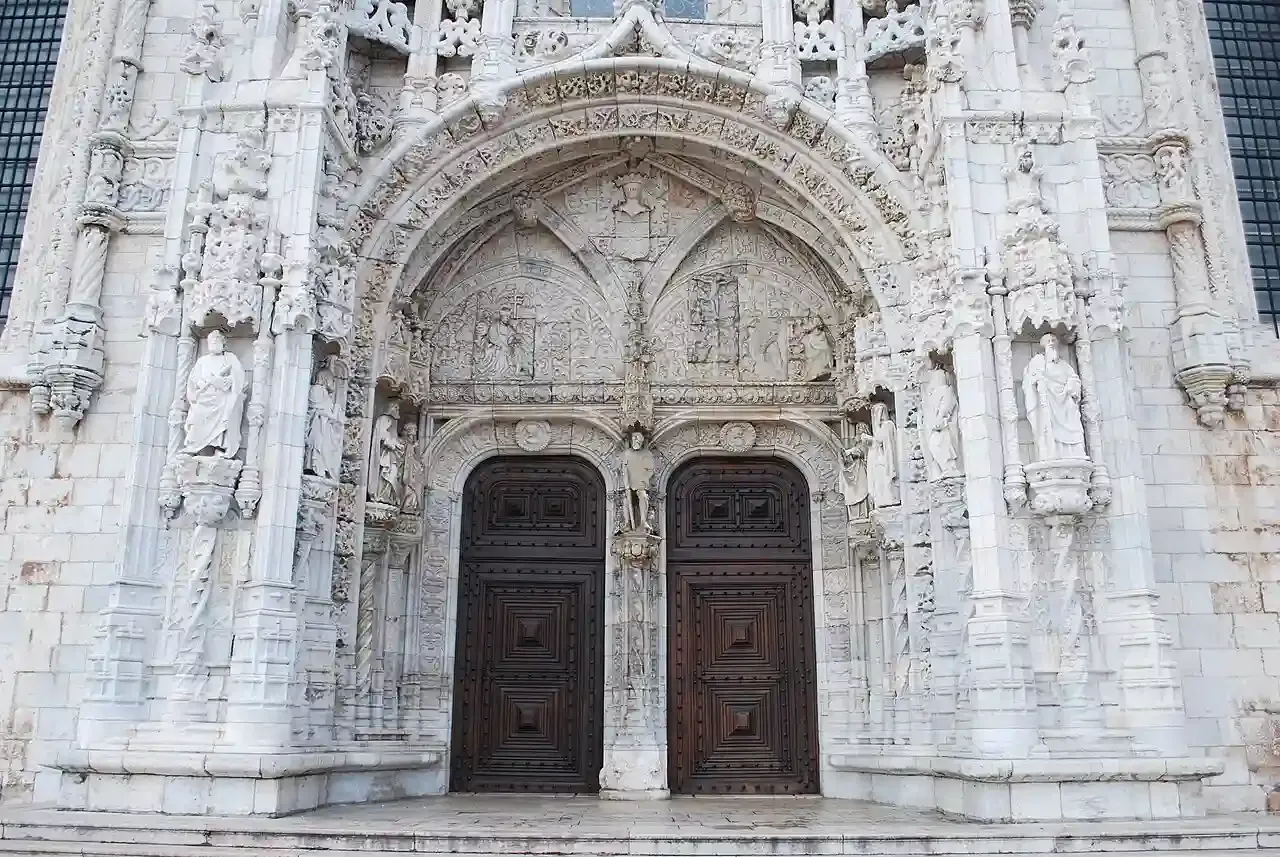 South Portal of Jerónimos Monastery