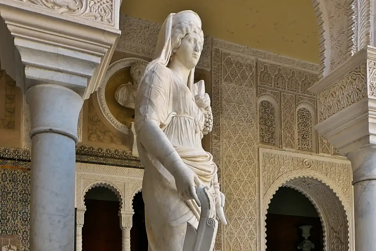 Statue of the Goddess Fortuna