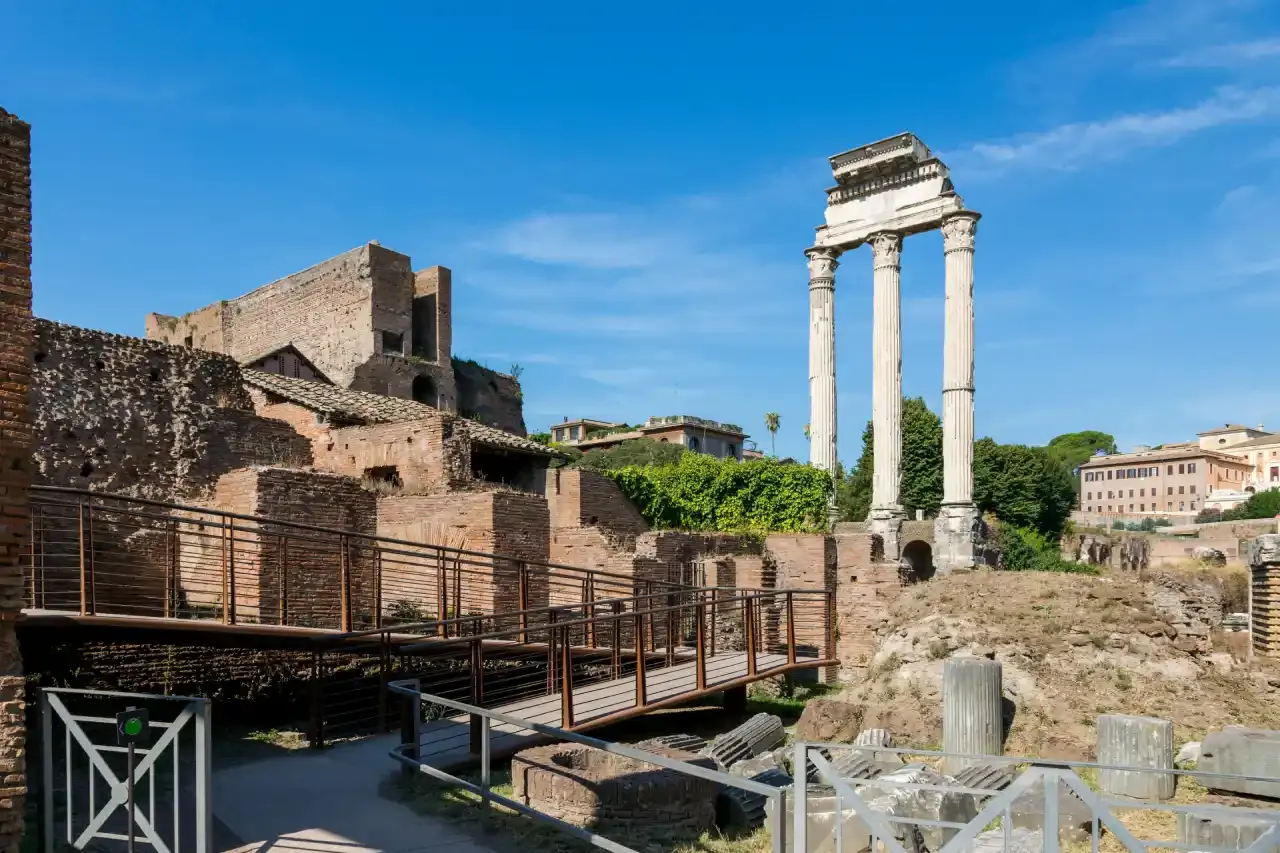The Temple of Castor and Pollux