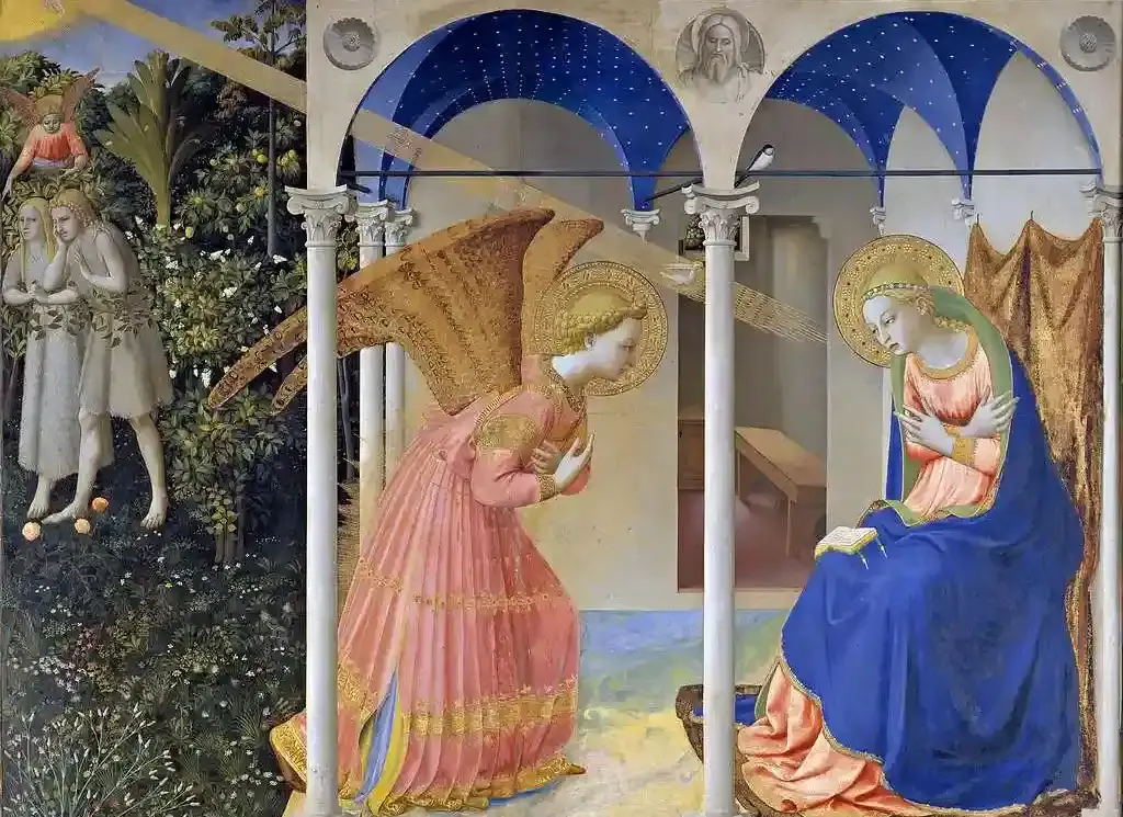"The Annunciation" by Fra Angelico