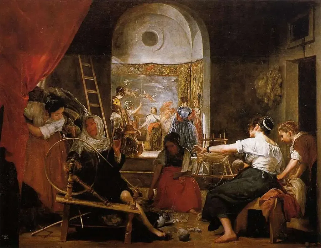 "The Spinners" by Diego Velázquez