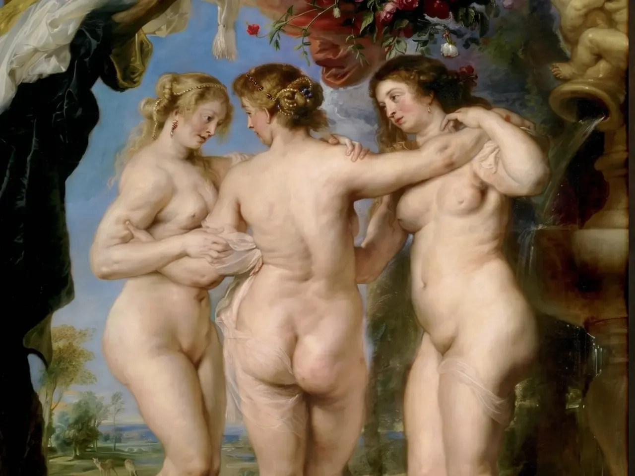 "The Three Graces" by Rubens