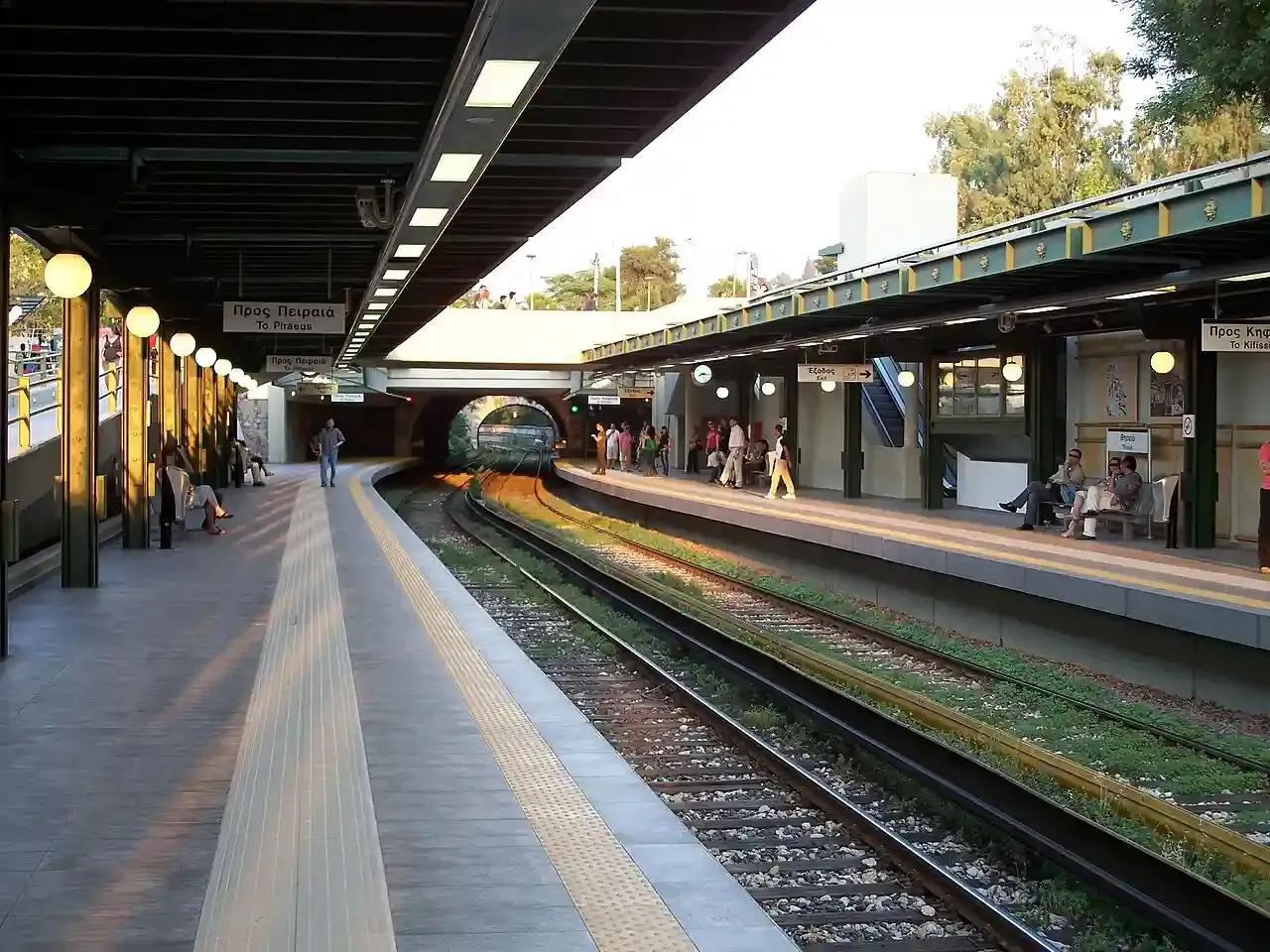 Thisseio Station of Athens Metro system