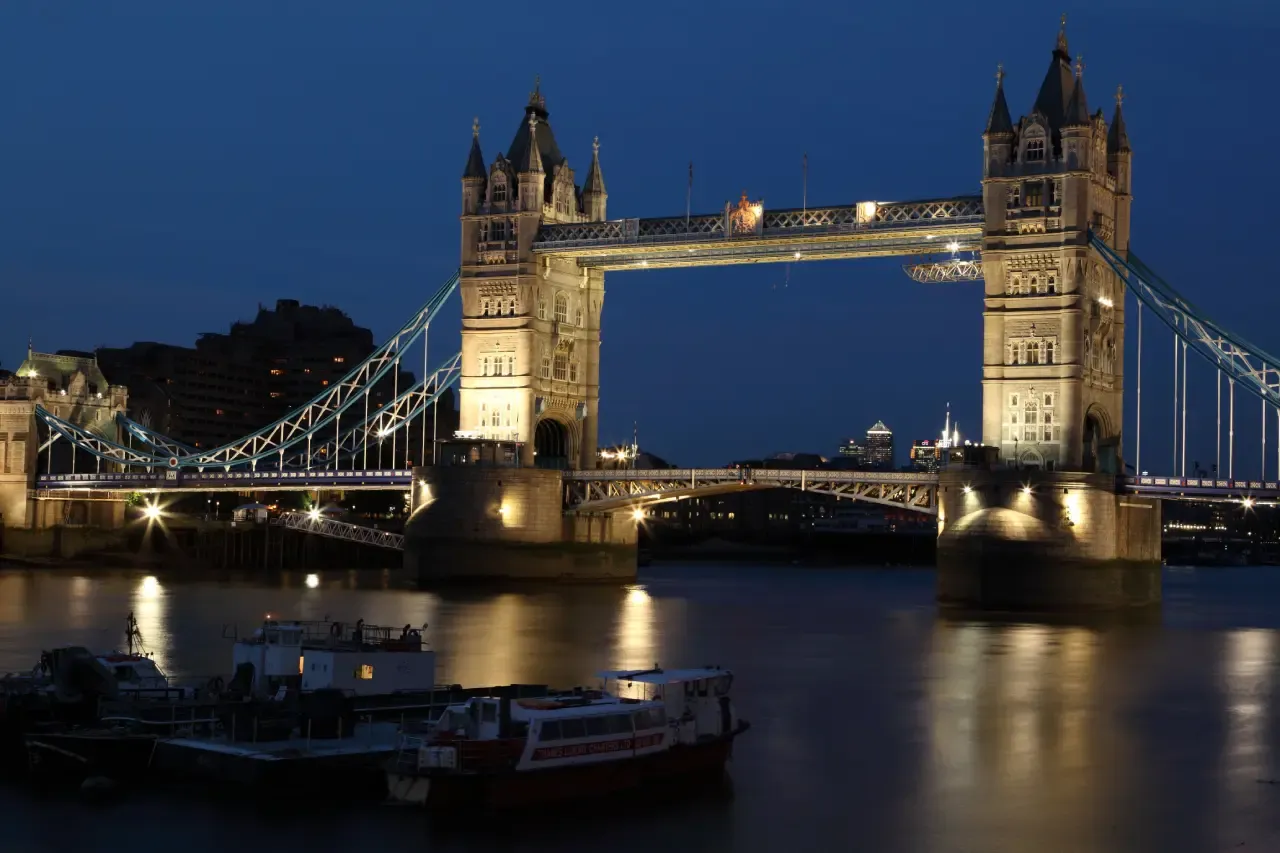 Tower Bridge at night