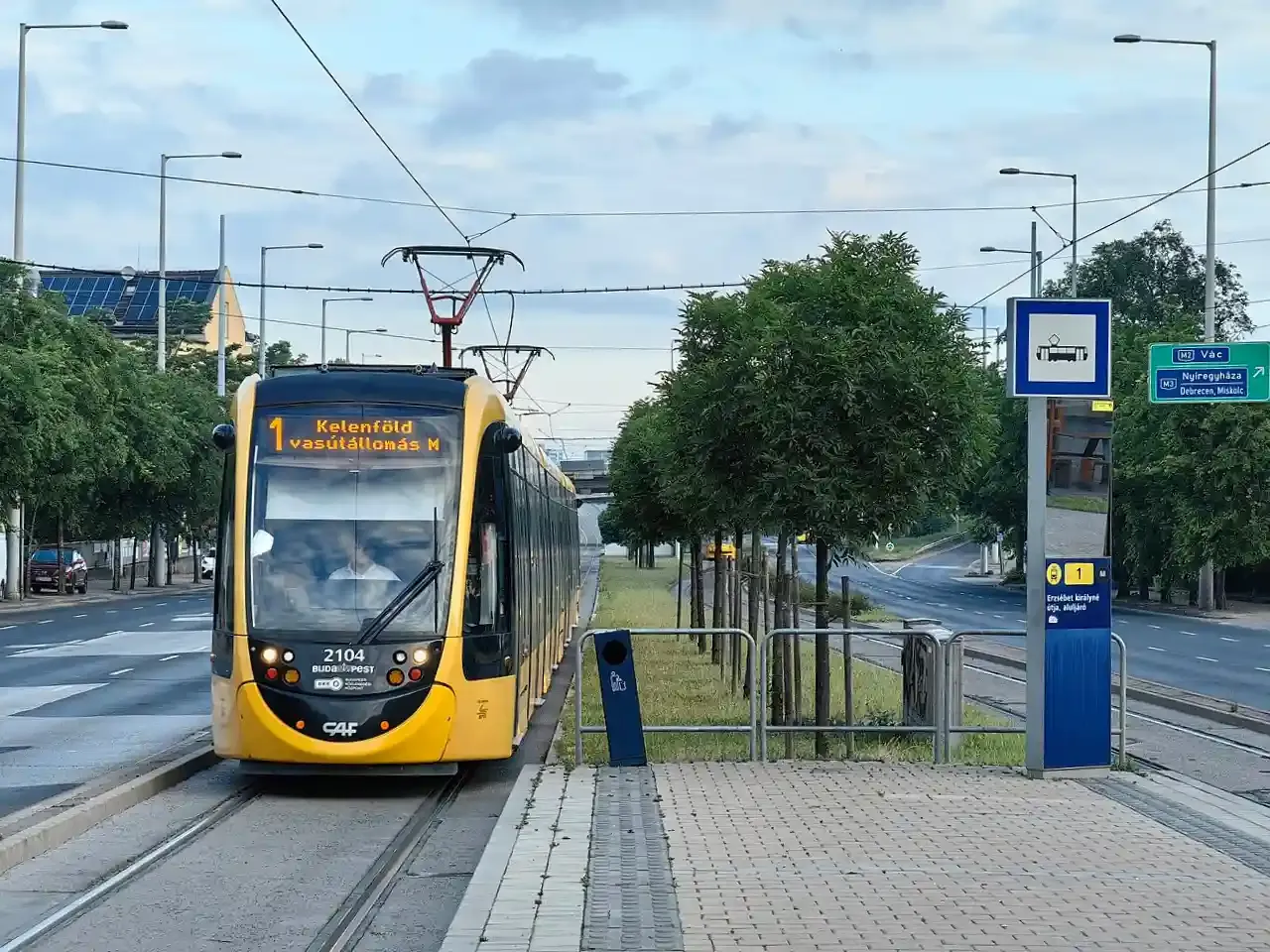 Tram 1 Budapest