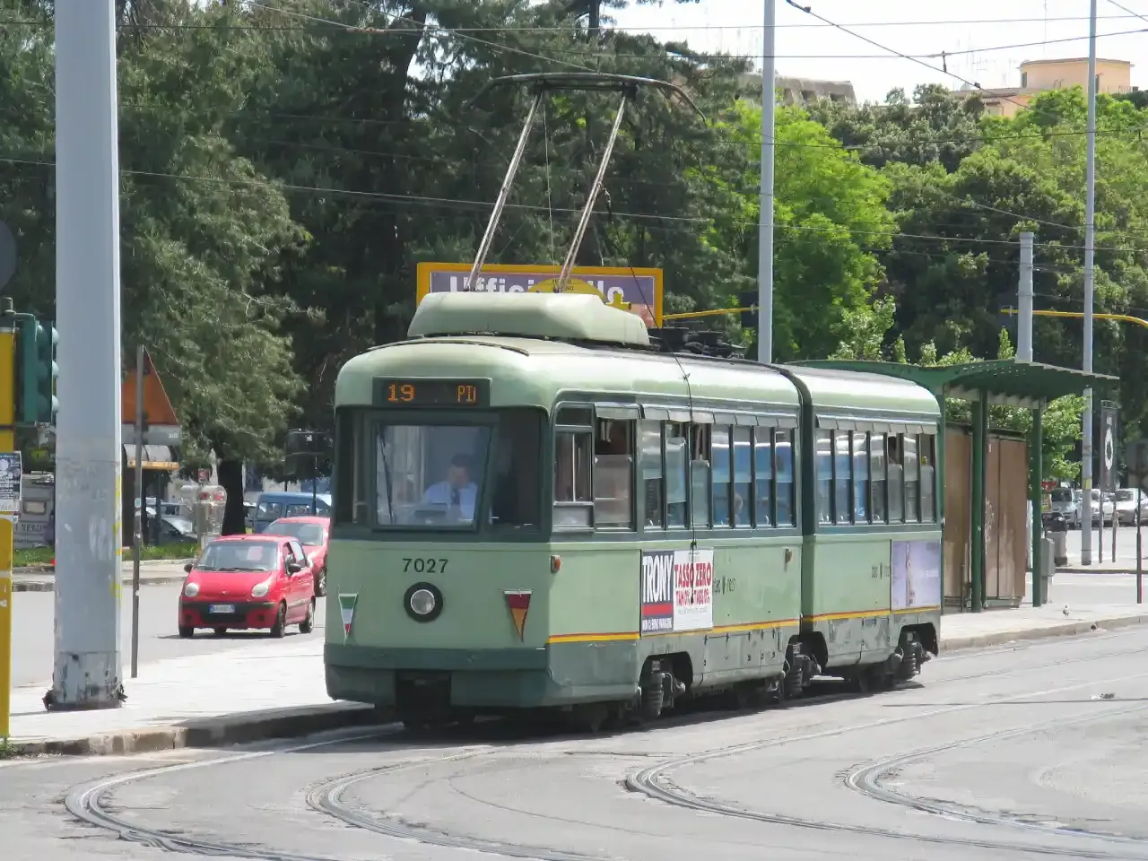 Tram 19 Rome