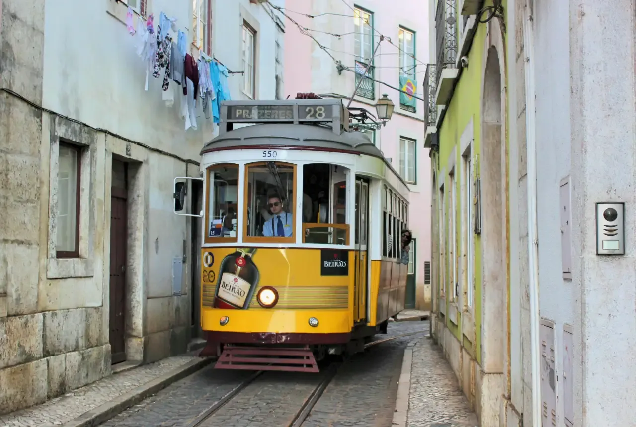 Tram 28E, Lisbon